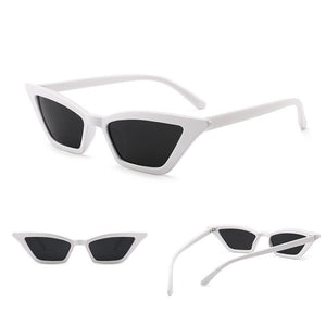 Retro Angle Cat Eye Sunglasses for Women