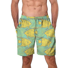 Load image into Gallery viewer, Men Casual 3D Graffiti Printed Beach Work Casual Men Short Trouser Shorts Pants