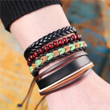 Load image into Gallery viewer, Women&#39;s Infinity Leather Bracelets