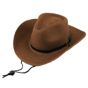 Men And Woman Summer Sun Hat Straw Cowboy Hat Folding Beach Hat Fashion Large Brimmed Sun Cap Bucket 4 Colors Hat