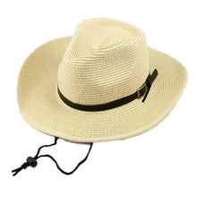 Load image into Gallery viewer, Men And Woman Summer Sun Hat Straw Cowboy Hat Folding Beach Hat Fashion Large Brimmed Sun Cap Bucket 4 Colors Hat