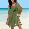 Load image into Gallery viewer, Womens Tassel Beach Poncho