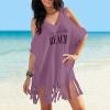 Load image into Gallery viewer, Womens Tassel Beach Poncho