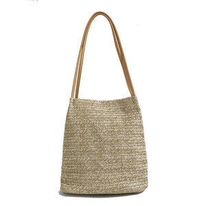 Retro Rattan Straw Hnadmade Beach Handbag