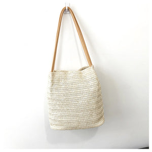 Retro Rattan Straw Hnadmade Beach Handbag