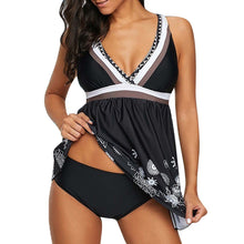 Load image into Gallery viewer, Women 2 Piece Printed Tops Bottoms Bikini Set Swimsuits Swimwear