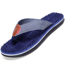 Load image into Gallery viewer, Men Beach Sandals Unisex Bathroom Indoor Slippers Print Thick Bottom Soft Flat Slides Couple Outdoor Flip Flop Men Shoes