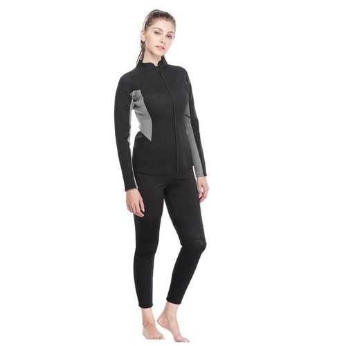 Women's Surf Diving Long Sleeve Wetsuit