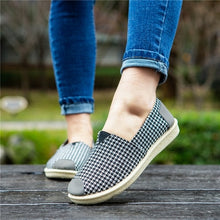 Load image into Gallery viewer, Femmes Chaussures Plates Women Soft &amp; Comfortable Slip on Canvas Flat Shoes Lady Cute Sweet Ballet Dance Shoes Cool Shoes E214