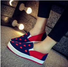 Load image into Gallery viewer, Marlisasa Women Cute Sweet Comfortable Black Anti Skid Flat Platform Shoes Light Weight Shoes Sapatas Lisas Das Mulheres F833