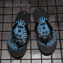 Load image into Gallery viewer, WOLF WHO Summer Men&#39;s flip flops