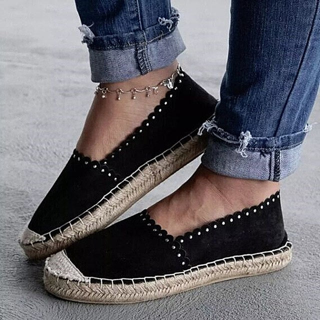 Flat-bottom Casual One-legged Straw Vine Fisherman Shoes Female Hemp Low Comfort Versatile Shoes Woman platform sandals