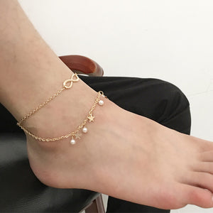 Boho Style Star Anklets Multiple Styles